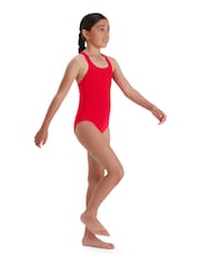 Speedo Red Endurance+ Medalist Swimsuit - Image 3 of 9