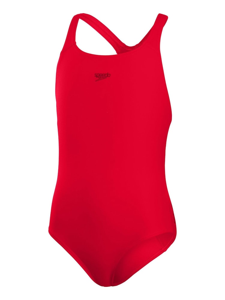 Speedo Red Endurance+ Medalist Swimsuit - Image 7 of 9