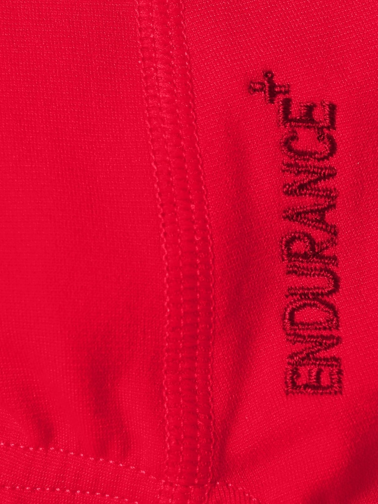 Speedo Red Endurance+ Medalist Swimsuit - Image 8 of 9