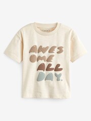 Hellbraun - Kurzarm-T-Shirt mit Tiermotiven im 3er-Pack (3 M.–7 J.) - Bild 2 von 3
