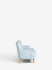 Laura Ashley Cariad Spray Newport Blue Clipsham Small 2 Seater Sofa - Image 5 of 8