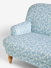 Laura Ashley Cariad Spray Newport Blue Clipsham Small 2 Seater Sofa - Image 7 of 8