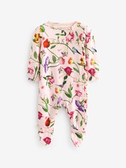 Baker by Ted Baker 100% Cotton Sleepsuits  3 Pack - Image 4 of 8