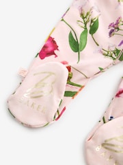 Baker by Ted Baker 100% Cotton Sleepsuits  3 Pack - Image 6 of 8