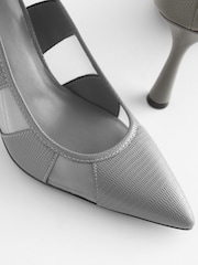 Grey Forever Comfort® Mesh Panel Court Shoes - Image 8 of 8