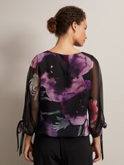 Phase Eight Natural Lucinda Floral Top - Image 2 of 6