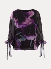 Phase Eight Natural Lucinda Floral Top - Image 6 of 6