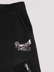 Pineapple Black Wide Leg Girls Cargo Joggers - Image 6 of 6