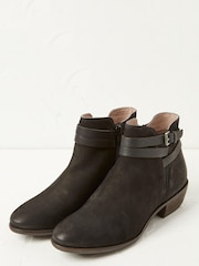 FatFace Black Ankle Strap Ava Boots - Image 2 of 4