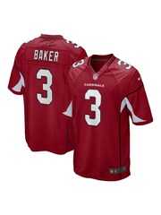 Nike Red NFL Arizona Cardinals Home Game Jersey - Budda Baker - Image 1 of 3