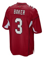Nike Red NFL Arizona Cardinals Home Game Jersey - Budda Baker - Image 3 of 3
