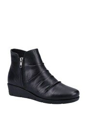 Fleet & Foster Plockton Black Ankle Boots - Image 2 of 4