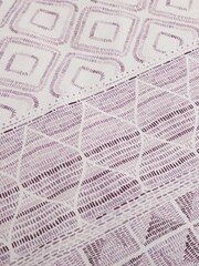 Dreams & Drapes Purple Aden Duvet Cover and Pillowcase Set - Image 3 of 4