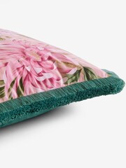 Pink Emporium Floral Fringe Edge Cushion - Image 2 of 5