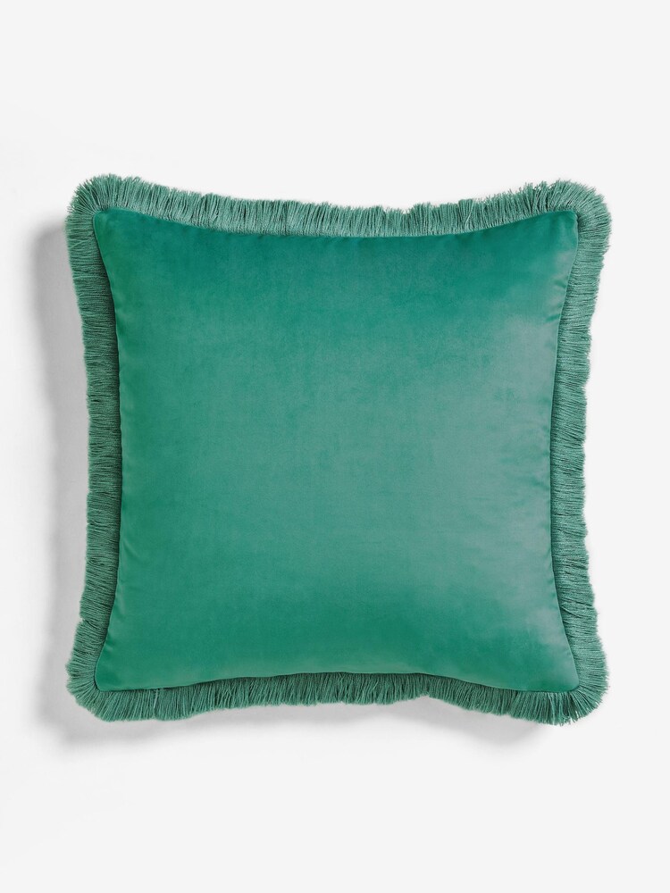 Pink Emporium Floral Fringe Edge Cushion - Image 5 of 5