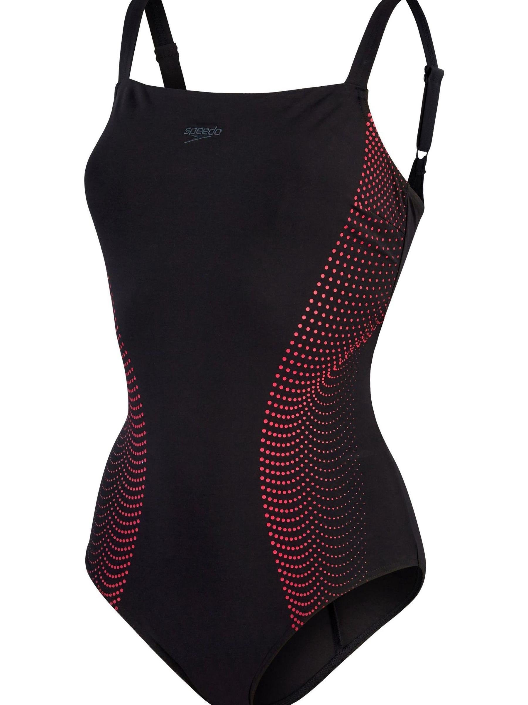 Buy Speedo Crystal Lux Printed Shaping 1 Piece Black Buy Speedo Crystal Lux Printed Shaping 1 Piece Black
