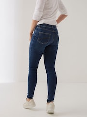 FatFace Blue Harlow High Waist Skinny Jeans - Image 2 of 4