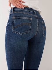 FatFace Blue Harlow High Waist Skinny Jeans - Image 3 of 4