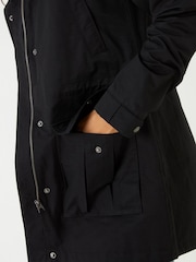 FatFace Black Taylor Coat - Image 3 of 4
