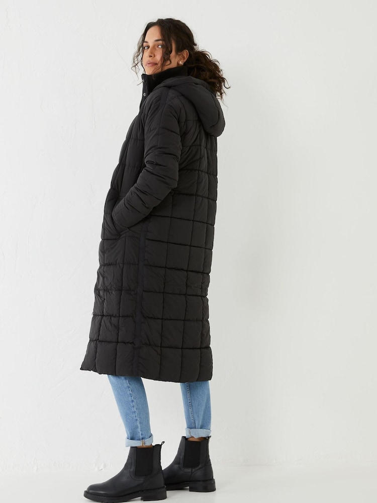 FatFace Black Harley Puffer Coat - Image 2 of 3 FatFace Black Harley Puffer Coat - Image 2 of 3