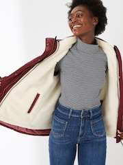 FatFace Red Bella 3 In 1 Puffer Coat - Image 4 of 8