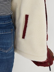 FatFace Red Bella 3 In 1 Puffer Coat - Image 5 of 8
