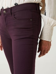 FatFace Purple Five Pocket Jeggings - Image 3 of 4