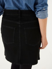FatFace Hope Black Denim Skirt - Image 2 of 4