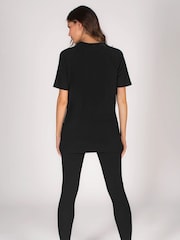 Preto - Logo Womens Boyfriend T-Shirt - Imagem 2 de 6