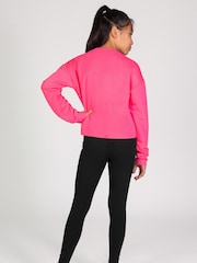Kurzes Sweat-Top mit Logo-Prägung für Mädchen - Bild 3 von 5