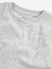 Grey Marl Regular Fit Short Sleeve T-Shirt (3-16yrs) - Image 3 of 3