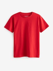 Red Regular Fit Short Sleeve T-Shirt (3-16yrs) - Image 1 of 2