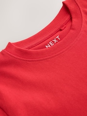 Red Regular Fit Short Sleeve T-Shirt (3-16yrs) - Image 3 of 4