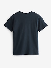 Blue Navy Regular Fit Short Sleeve T-Shirt (3-16yrs) - Image 2 of 2