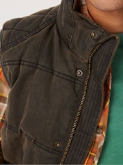 FatFace Brown Paignton Gilet - Image 3 of 3