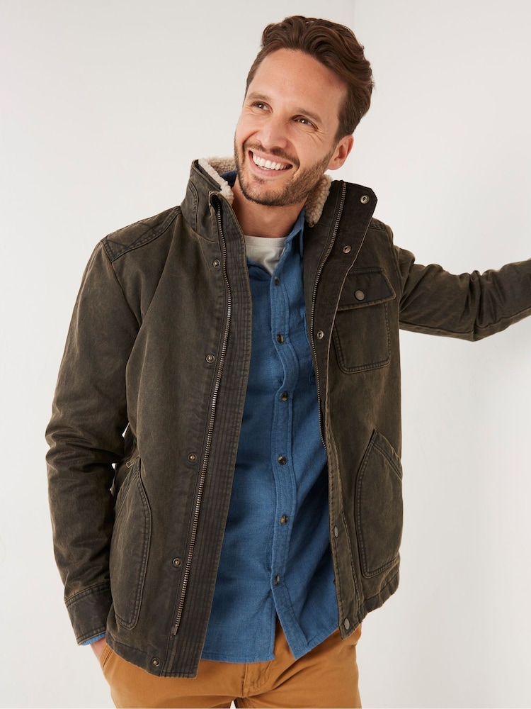 FatFace Brown Jacket - Image 1 of 4