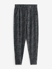 Grey Animal Print Jersey Joggers - Image 5 of 5