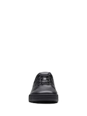 Clarks Black Multi Fit Leather Kick Step Shoes - Image 5 of 7