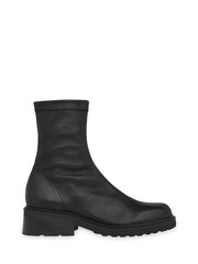 Whistles Paige Stretch Sock Black Boots - Image 1 of 4
