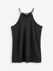 Black Beaded Strappy Cami Top - Image 4 of 4