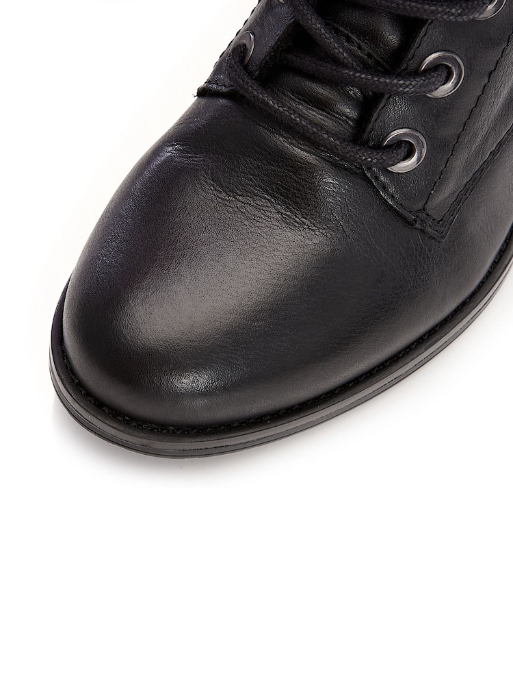 Moda in Pelle BEZZIE LACE UP LEATHER ANKLE BOOT - Image 7 of 7