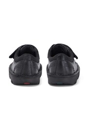 Kickers Black Hi Scuff Leather Shoes - Image 4 of 6