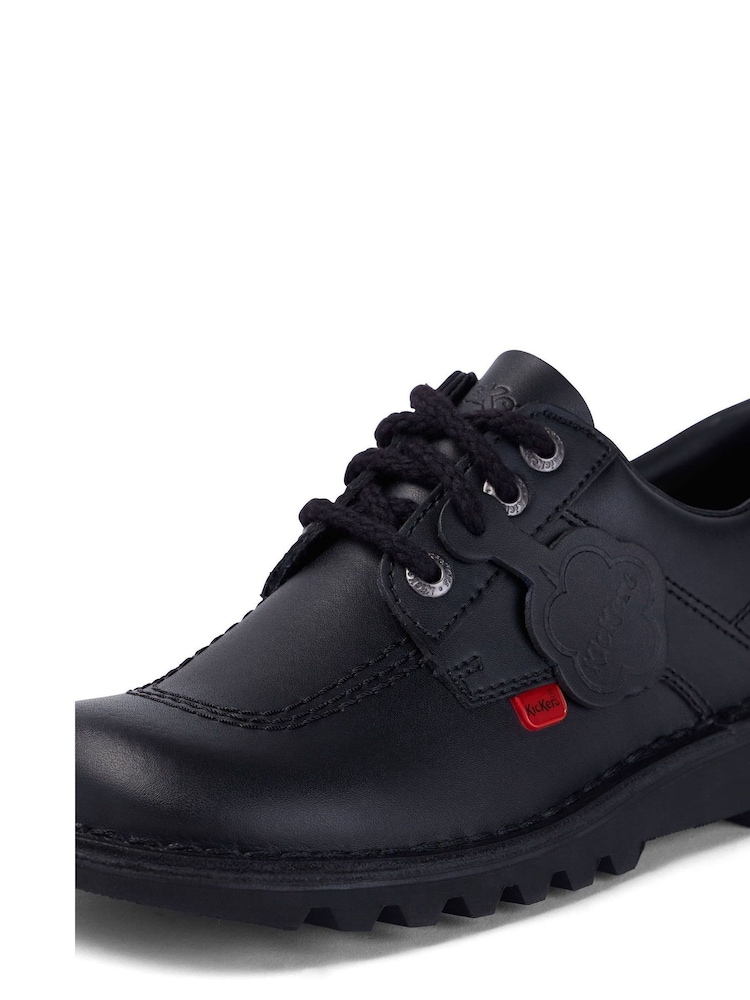 Kickers Black Lo Shoes - Image 8 of 8