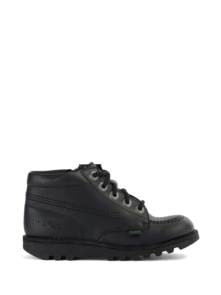 Kickers Black Junior Hi Boots - Image 1 of 5