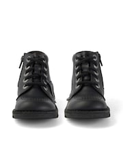 Kickers Black Junior Hi Boots - Image 4 of 5