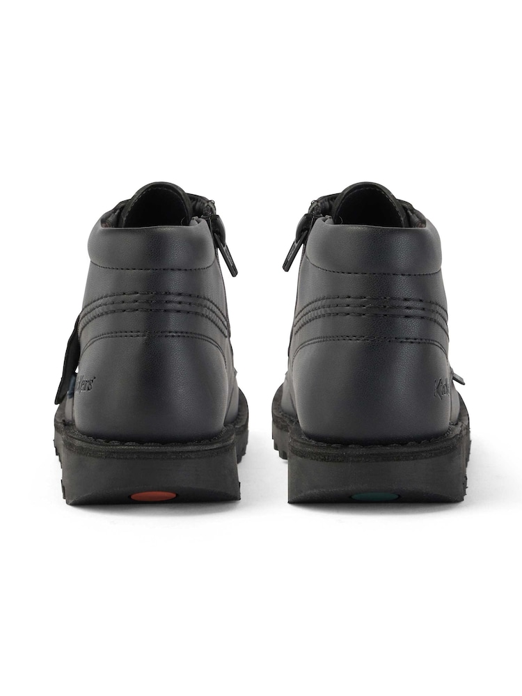Kickers Black Junior Hi Boots - Image 5 of 5