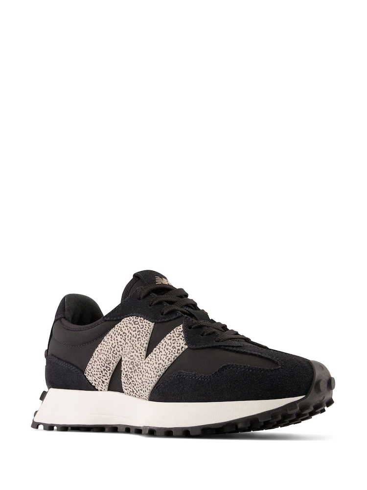 New Balance Black Womens 327 Trainers - Image 4 of 9