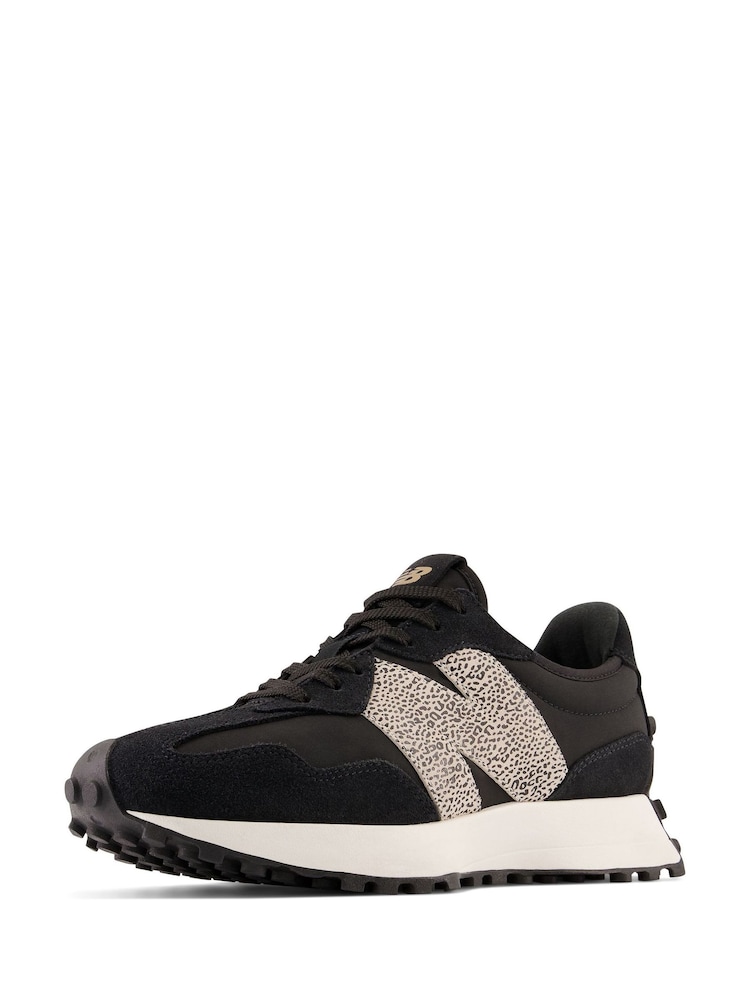 New Balance Black Womens 327 Trainers - Image 5 of 9