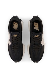 New Balance Black Womens 327 Trainers - Image 8 of 9