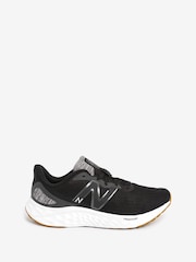 New Balance Black Grey Mens Fresh Foam Arishi v4 Trainers - Image 1 of 8